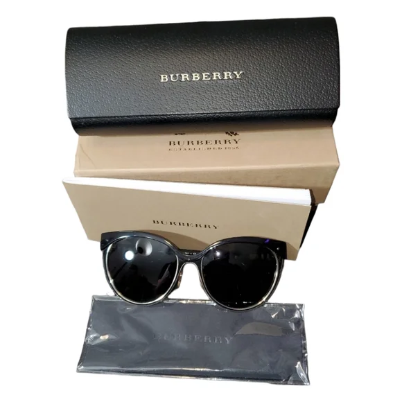 Burberry Cat Eye Sunglasses B 3096 1262/87 - Picture 1 of 6